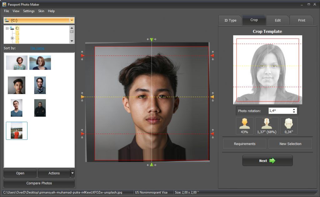 How to Make and Print ID Photos at Home 10
