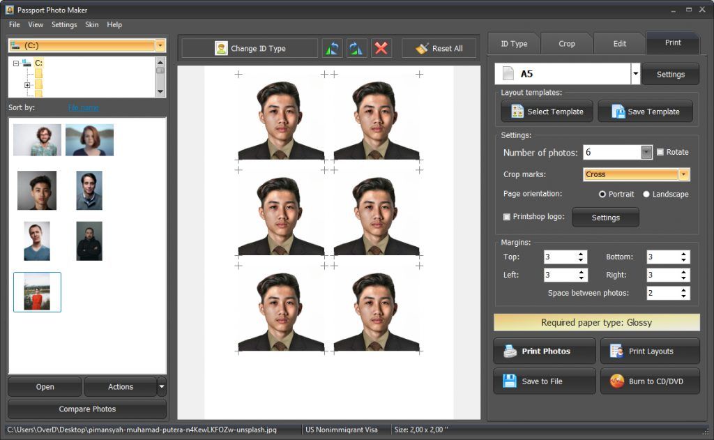 How to Make and Print ID Photos at Home 12
