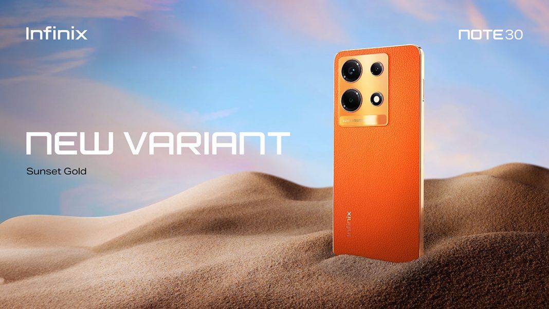 Infinix NOTE 30 Sunset Gold edition Malaysia price featured