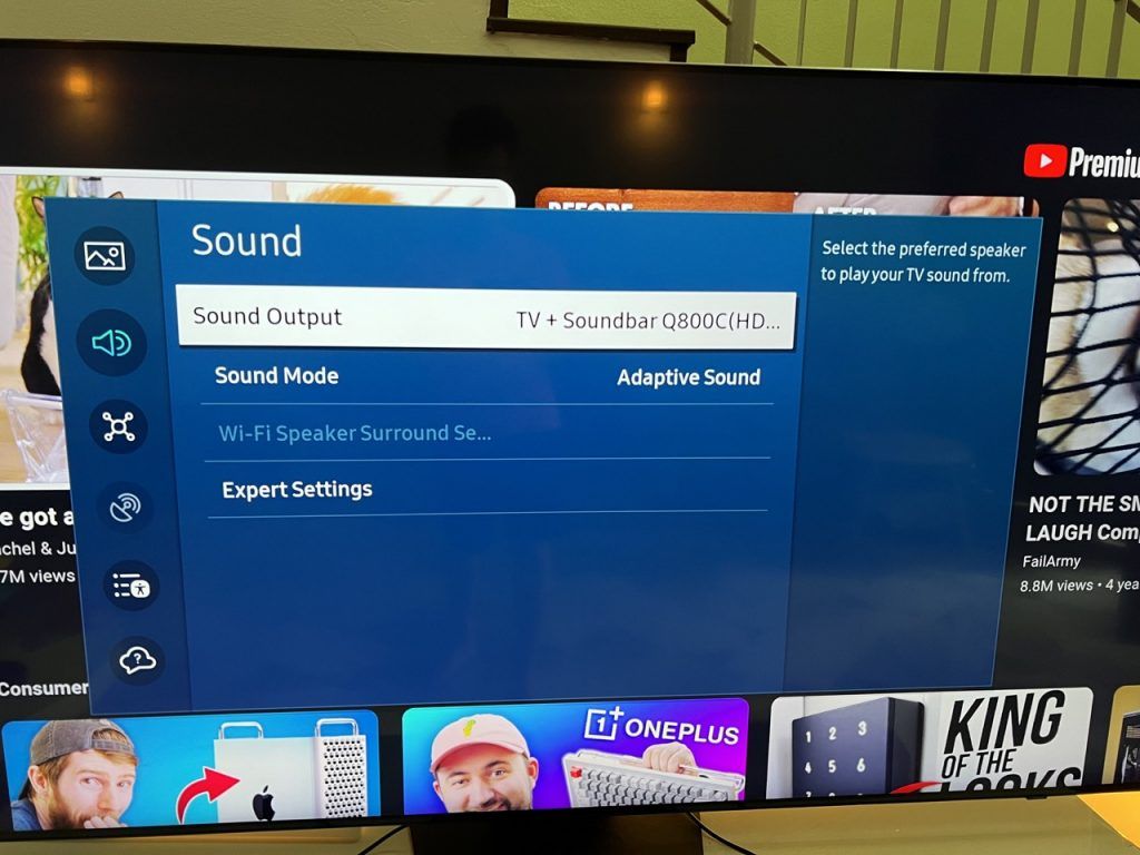 Immersive Home Theatre Experience with Samsung QN85C 4K QLED TV & Q800C Soundbar 30
