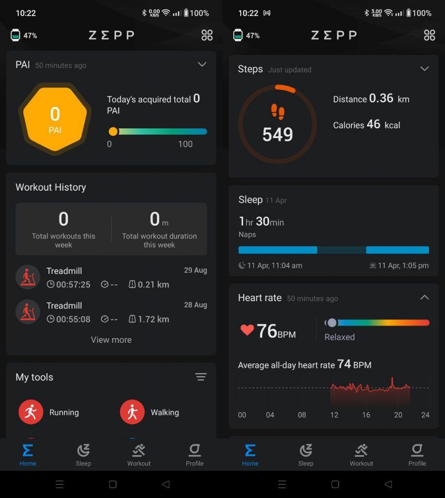 Amazfit Bip 5 Zepp App 1