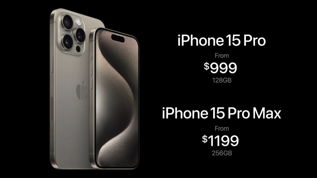 Apple iPhone 15 Pro iPhone 15 Pro Max announcement