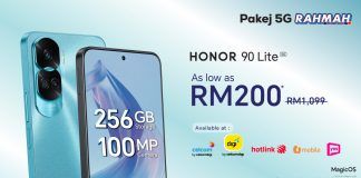 HONOR 90 Lite 5G Rahmah Pakej Malaysia featured