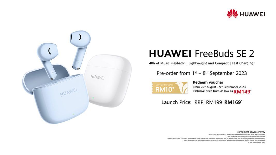 HUAWEI FreeBuds SE 2 earbuds preorder promo Malaysia featured
