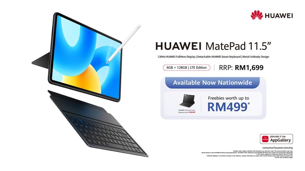 HUAWEI MatePad 11.5 LTE Malaysia launch price featured