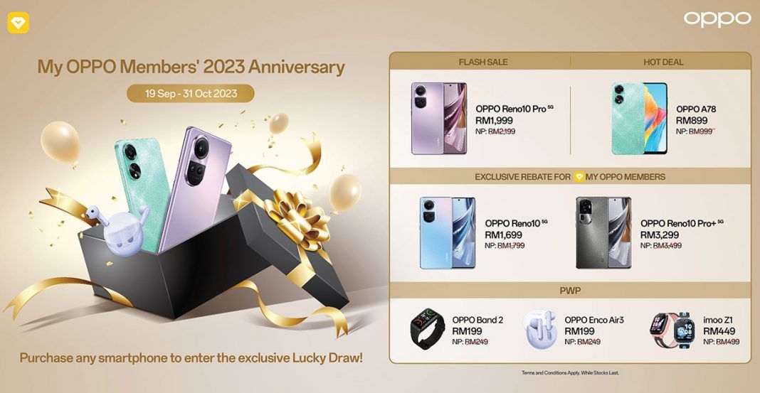 My OPPO Members' 2023 Anniversary featured