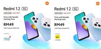 Xiaomi Redmi 12 5g Malaysia availability Celcom Digi postpaid bundle plan featured