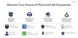 ASUS Malaysia 4A Guarantee