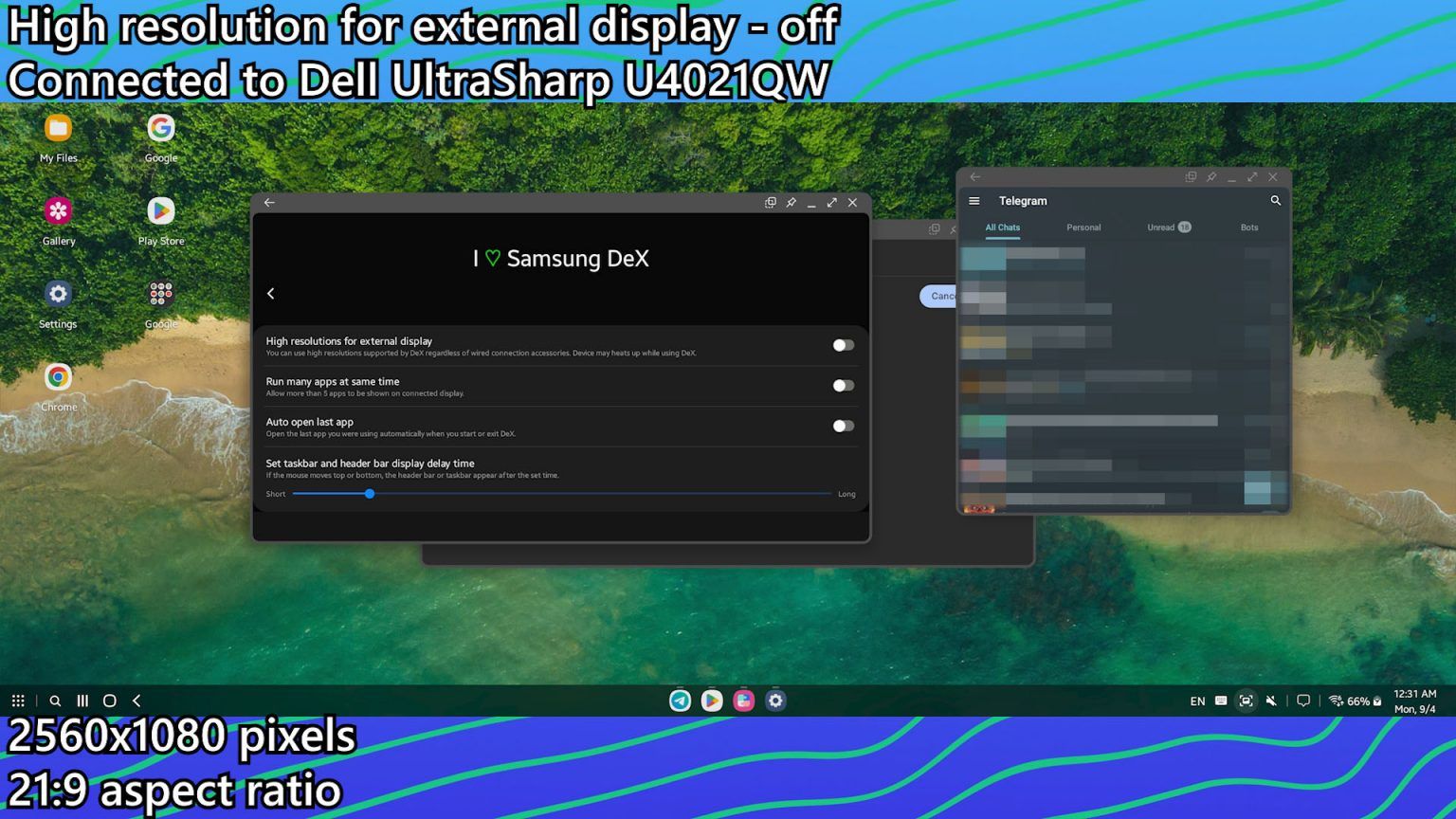 Dex Screen Graphics Samsung DeX actually works with ultrawide screens | Nasi Lemak Tech