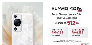 HUAWEI P60 Pro 512GB at 256GB price promo Malaysia featured
