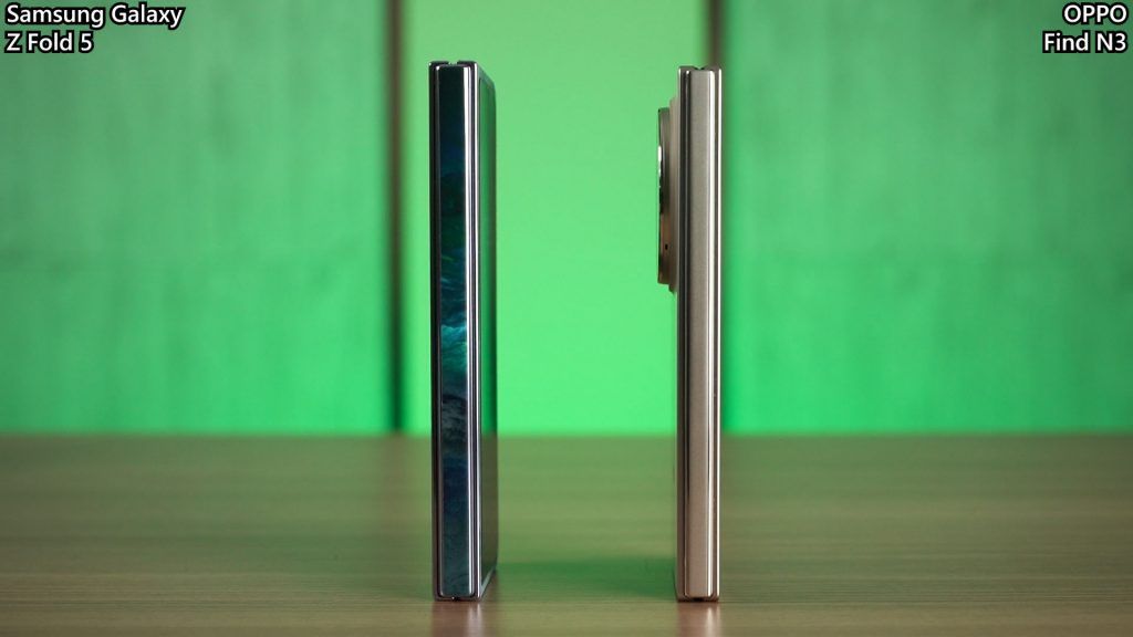 OPPO Find N3 fold vs Samsung Galaxy Z Fold 5