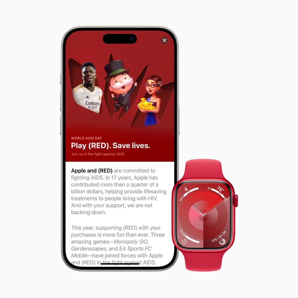 Apple RED World AIDS Day