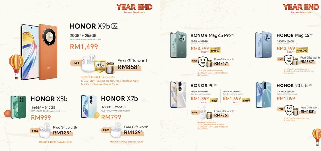 HONOR Year End Festive Roadshow Malaysia 2023 2