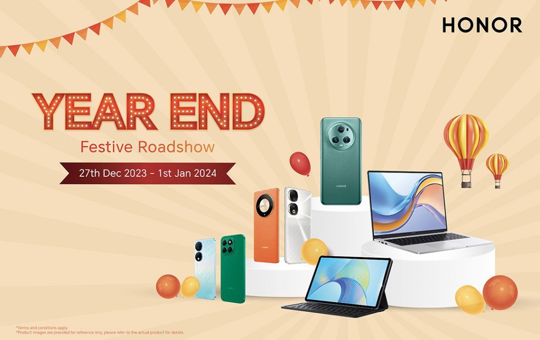 HONOR Year End Festive Roadshow Malaysia 2023 featured