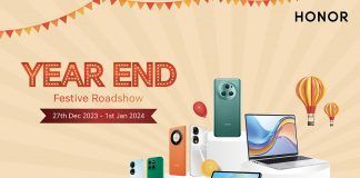 HONOR Year End Festive Roadshow Malaysia 2023 featured