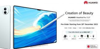 HUAWEI MatePad Pro 13.2-inch and MateBook D 16 preorder Malaysia featured
