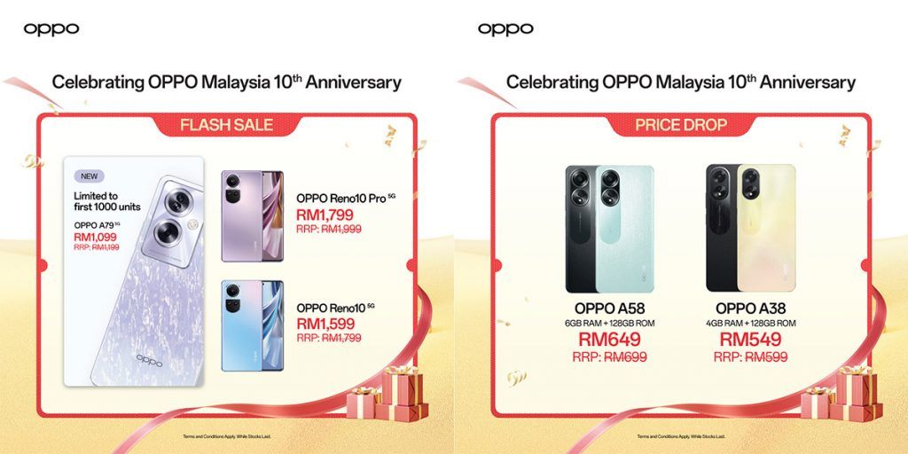 OPPO Malaysia 10th Anniversary Sale 2023 1