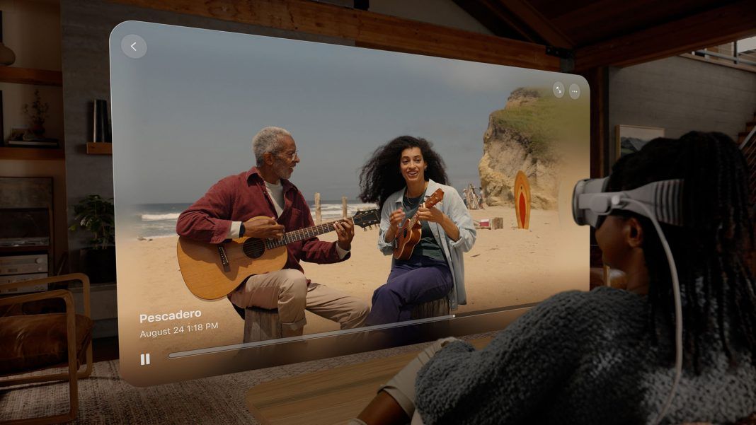iPhone 15 Pro capture spatial video Apple Vision Pro