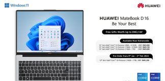 HUAWEI MateBook D 16 Malaysia price featured