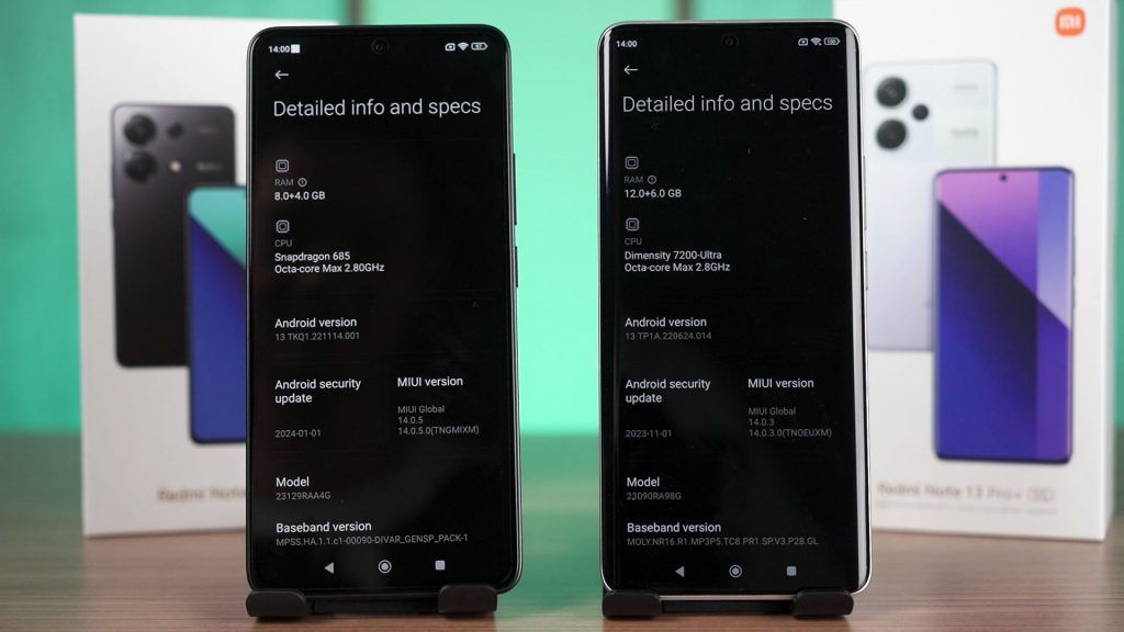 Redmi Note 13 4G vs Redmi Note 13 Pro Plus 5G review
