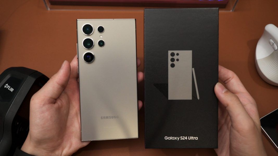 Samsung Galaxy S24 Ultra first look Samsung Galaxy S24 Ultra first look