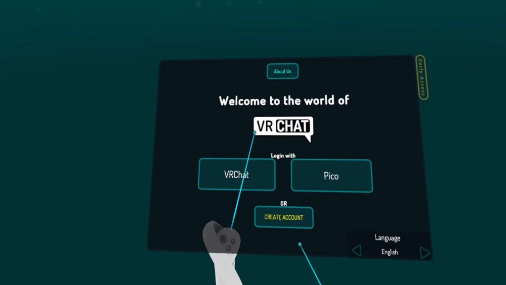 VR Chat for PICO 4 VR headset