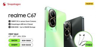 realme C67 smartphone Malaysia price featured