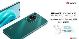 HUAWEI nova Y72 Malaysia launch price featured