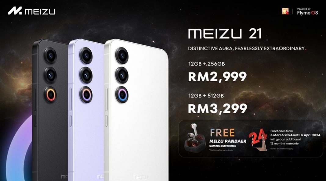 Meizu 21 smartphone Malaysia launch price featured Meizu 21 smartphone Malaysia launch price featured
