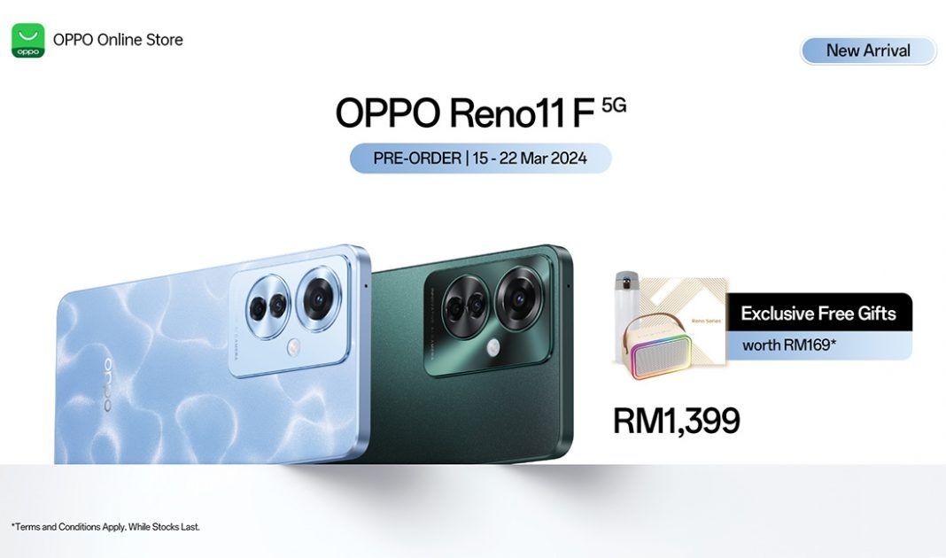 OPPO Reno11 F 5G pre-order Malaysia price featured OPPO Reno11 F 5G pre-order Malaysia price featured