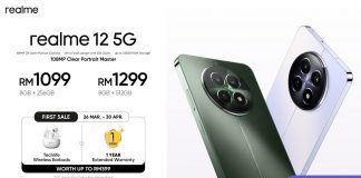 realme 12 5G smartphone Malaysia launch price featured