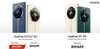 realme 12 series 5G smartphone launched Malaysia price featured