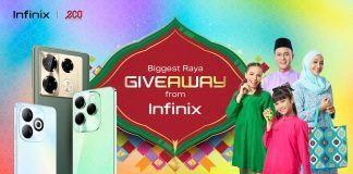 Infinix Malaysia X eco-shop Hari Raya giveaway contest 2024