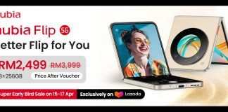 nubia Flip 5G Malaysia launch price featured