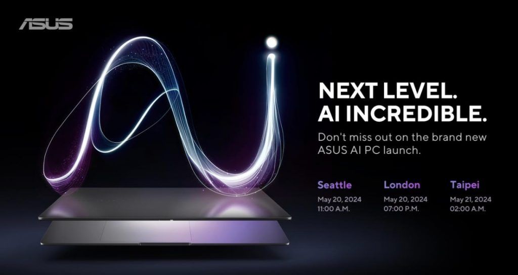 ASUS New Era AI PC Launch Event
