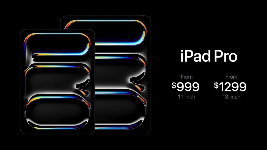 Apple iPad Air iPad Pro 2024 announcement