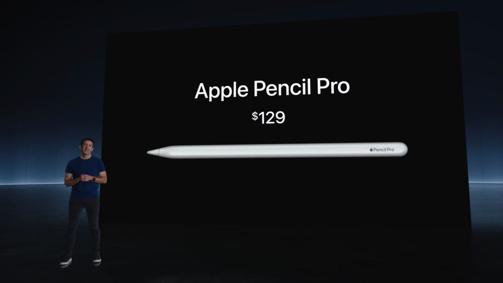 Apple iPad Air iPad Pro 2024 announcement