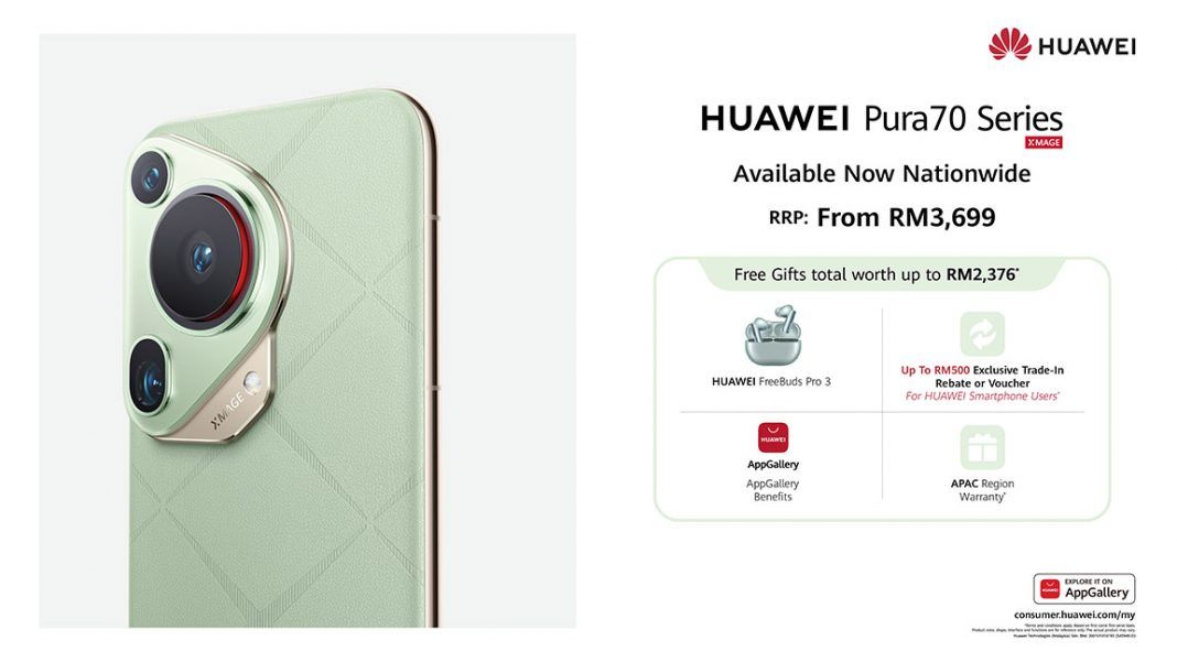 HUAWEI Pura 70 Series and MateBook X Pro available for purchase Malaysia featured HUAWEI Pura 70 Series and MateBook X Pro available for purchase Malaysia featured