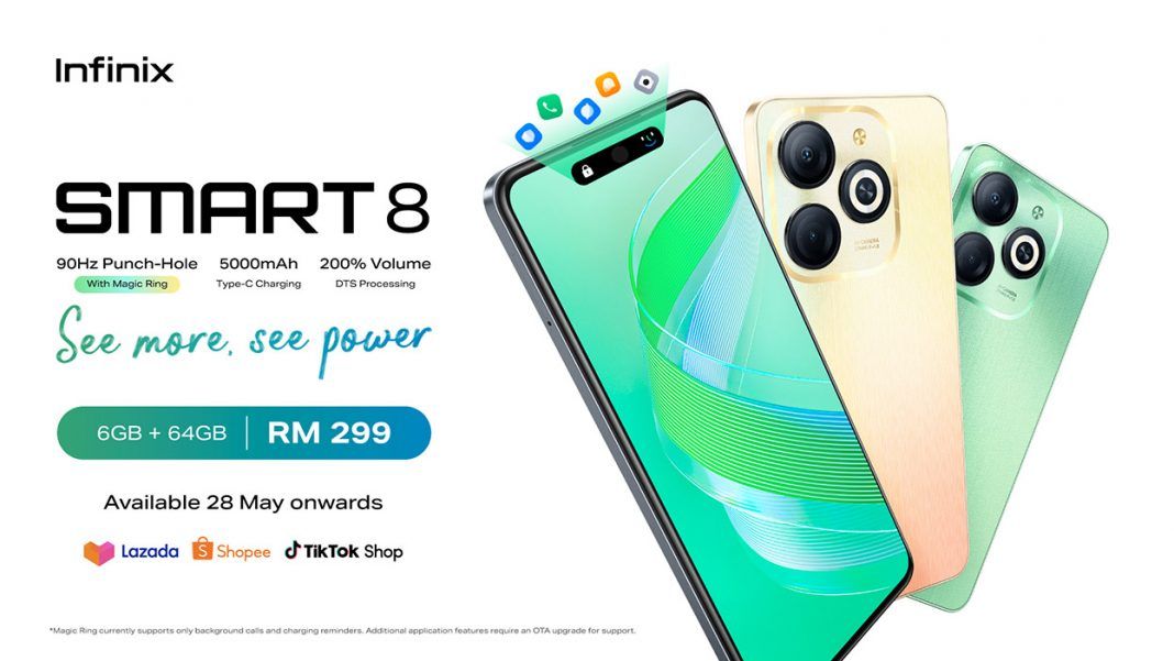 Infinix SMART 8 Malaysia launch price featured
