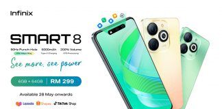 Infinix SMART 8 Malaysia launch price featured