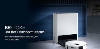 Samsung Malaysia BESPOKE Jet Bot Combo Steam pre-order featured
