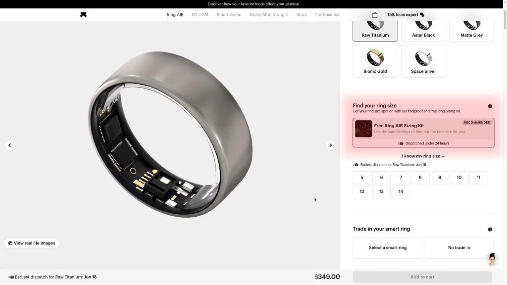 Review - Ultrahuman Ring AIR 1