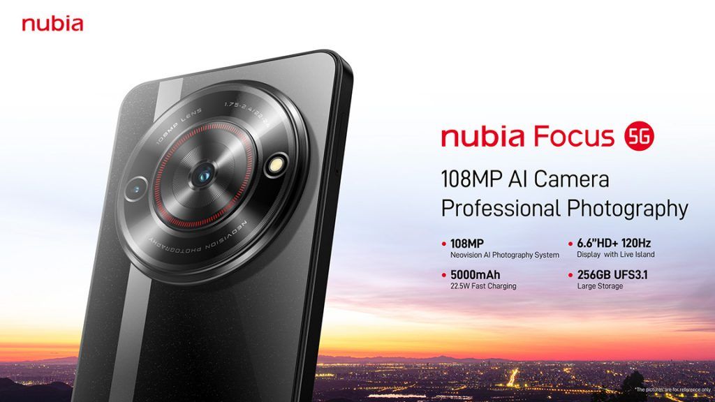 nubia Focus 5G launched Malaysia price 1