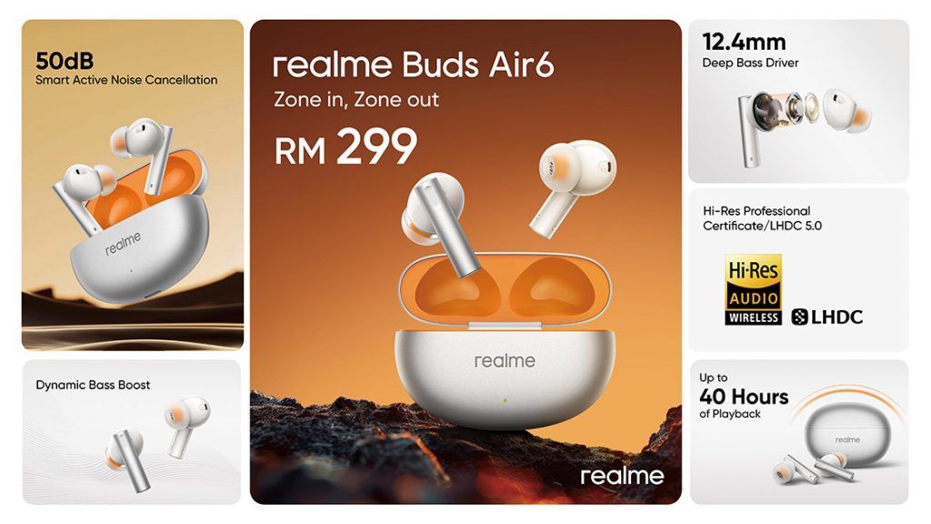 realme GT 6 Series and Buds Air6 Series Malaysia launched price 3