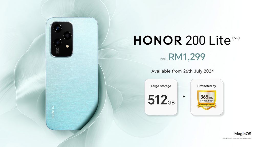 HONOR 200 Lite 5G smartphone Malaysia price featured