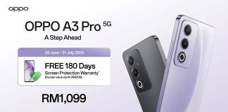 OPPO A3 Pro 5G smartphone Malaysia price featured