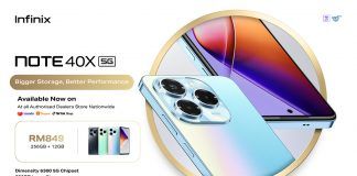 Infinix NOTE 40X 5G smartphone Malaysia price featured
