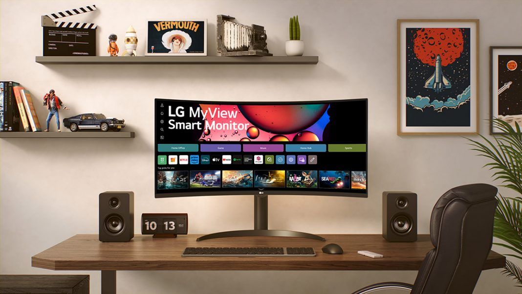 LG MyView Smart Monitor 34SR65QC announced featured
