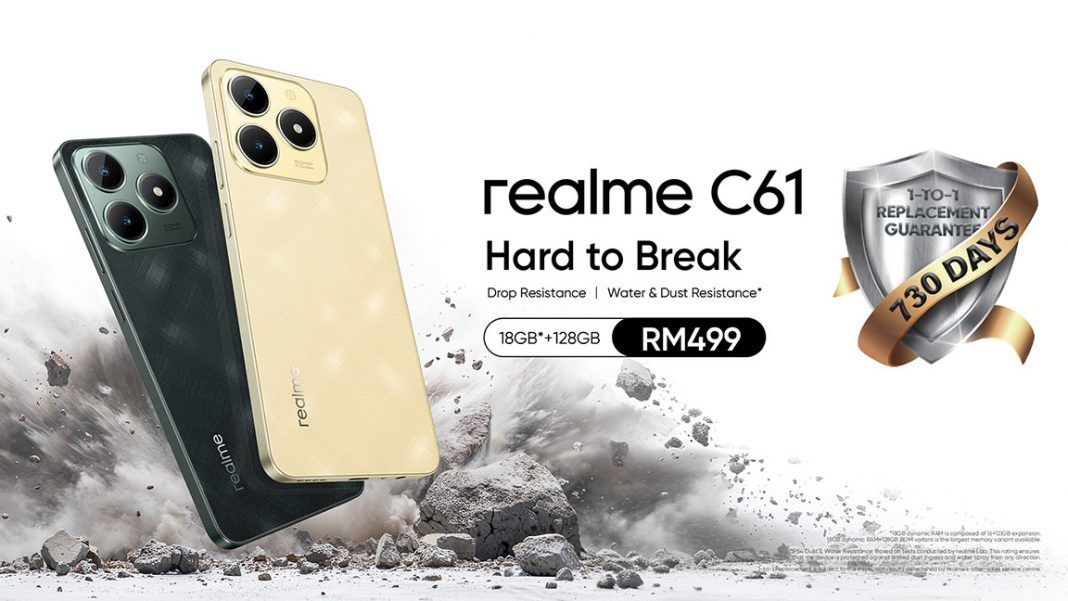 realme C61 Malaysia price featured