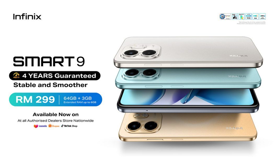 Infinix SMART 9 smartphone Malaysia price featured Infinix SMART 9 smartphone Malaysia price featured